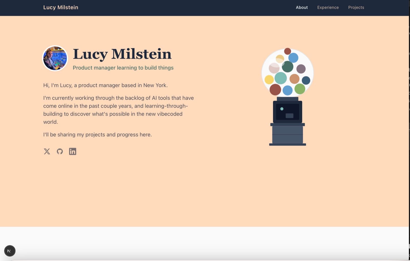 Failed design attempt